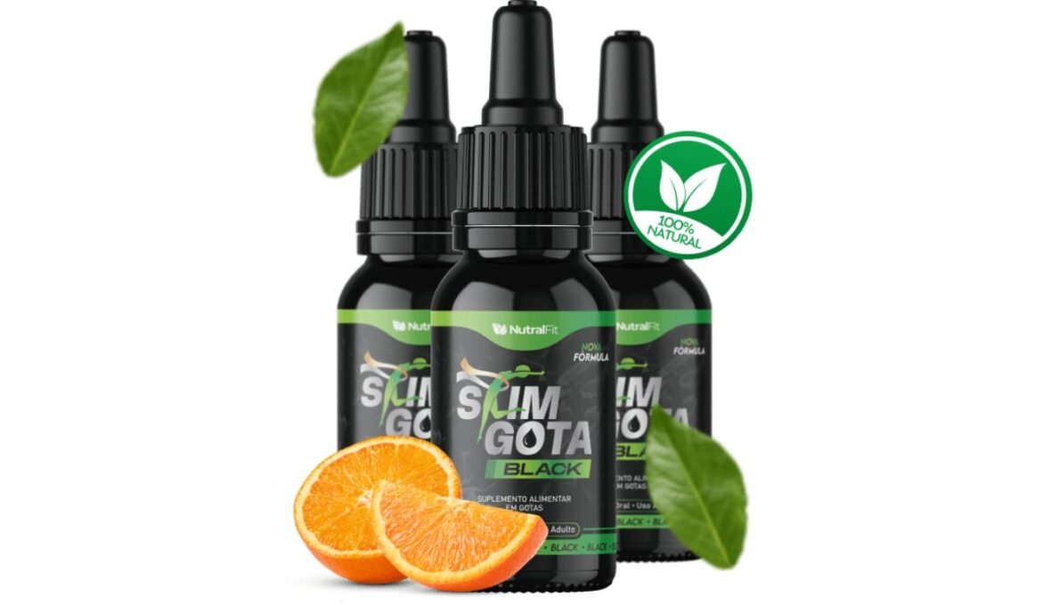 Slim Gotas Original Funciona? Descubra a Verdade 1 Tres frascos do Slim Gotas Original