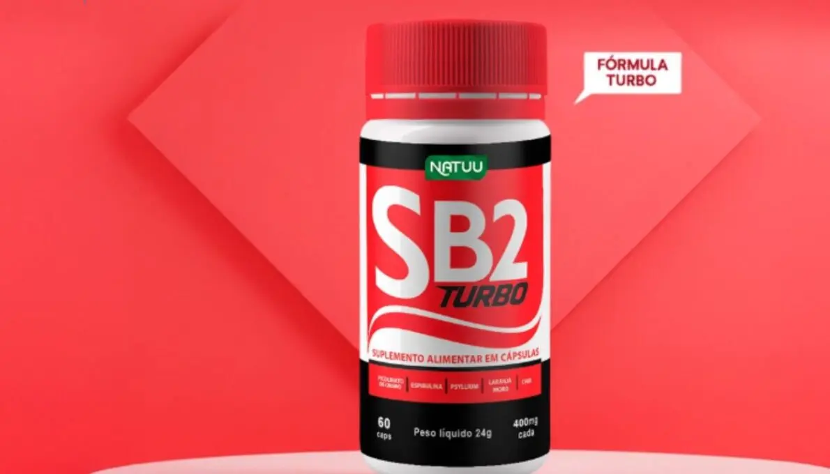 Um pote do Sb2 turbo - Sb2 turbo funciona?